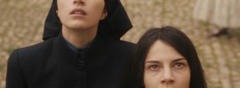 Nicole Sorace and Nell Tiger Free in "The First Omen."