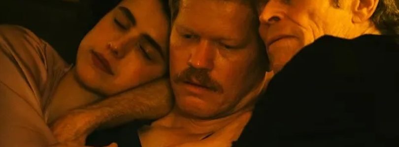 Willem Dafoe, Jesse Plemons, and Margaret Qualley in "Kinds of Kindness."