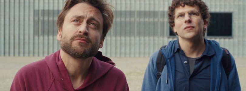 Kieran Culkin and Jesse Eisenberg in "A Real Pain."