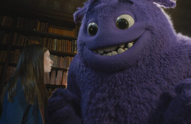 Cailey Fleming and BLUE star in Paramount Pictures' "IF."