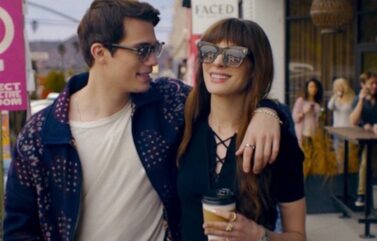 Anne Hathaway and Nicholas Galitzine in "The Idea of You."