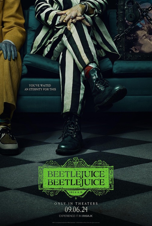 "BEETLEJUICE BEETLEJUICE" poster