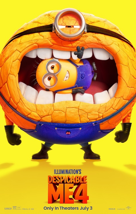 "Despicable Me 4" poster