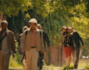 (From left): Kurt Egyiawan, Will Sharpe, Kieran Culkin and Jesse Eisenberg in “A Real Pain.”