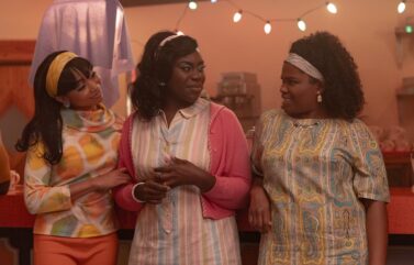 Tati Gabrielle, Abigail Achiri, and Kyanna Simone in “The Supremes at Earl’s All-You-Can-Eat.”