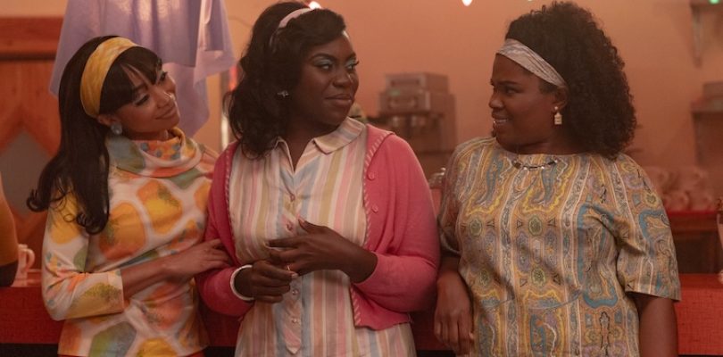 Tati Gabrielle, Abigail Achiri, and Kyanna Simone in “The Supremes at Earl’s All-You-Can-Eat.”