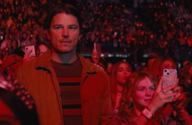 Josh Hartnett and Ariel Donoghue in “Trap.”