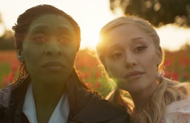 Cynthia Erivo (left) is Elphaba and Ariana Granda is Glinda in "Wicked," directed by Jon M. Chu.