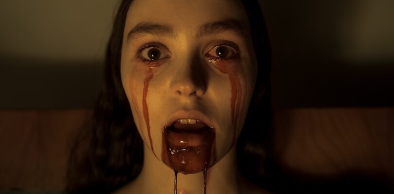 Lily-Rose Depp in "Nosferatu."