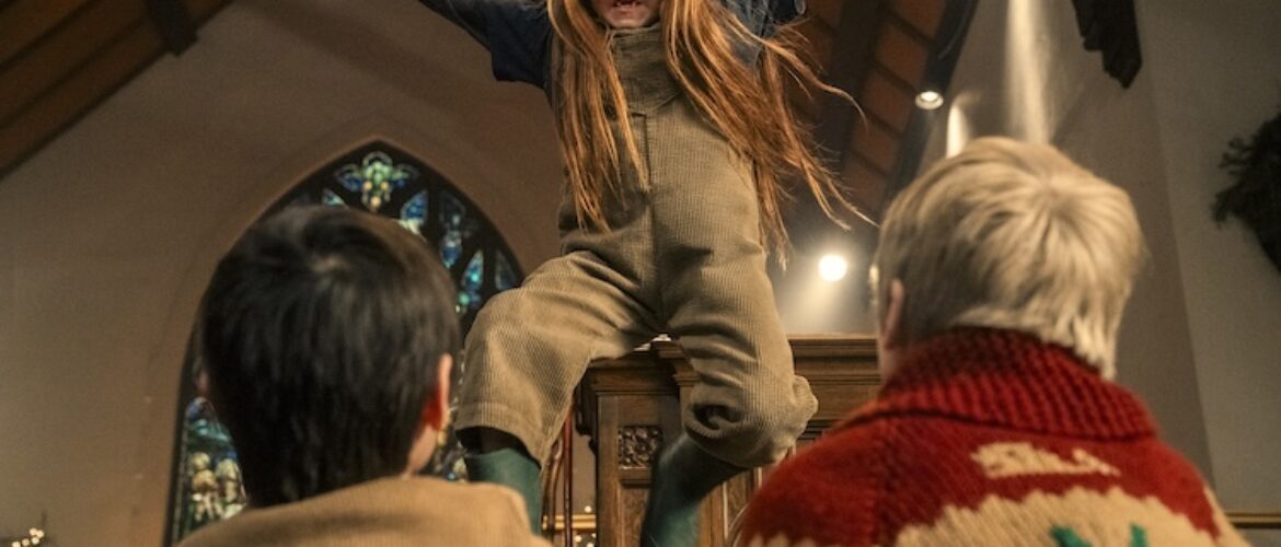 Kynlee Heiman as Gladys Herdman in "The Best Christmas Pageant Ever."