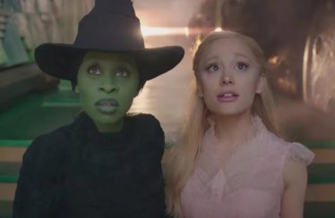 Ariana Grande and Cynthia Erivo in “Wicked.”
