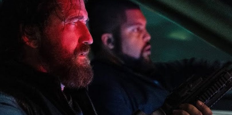 Gerard Butler and O'Shea Jackson Jr. in "Den of Thieves 2: Pantera."