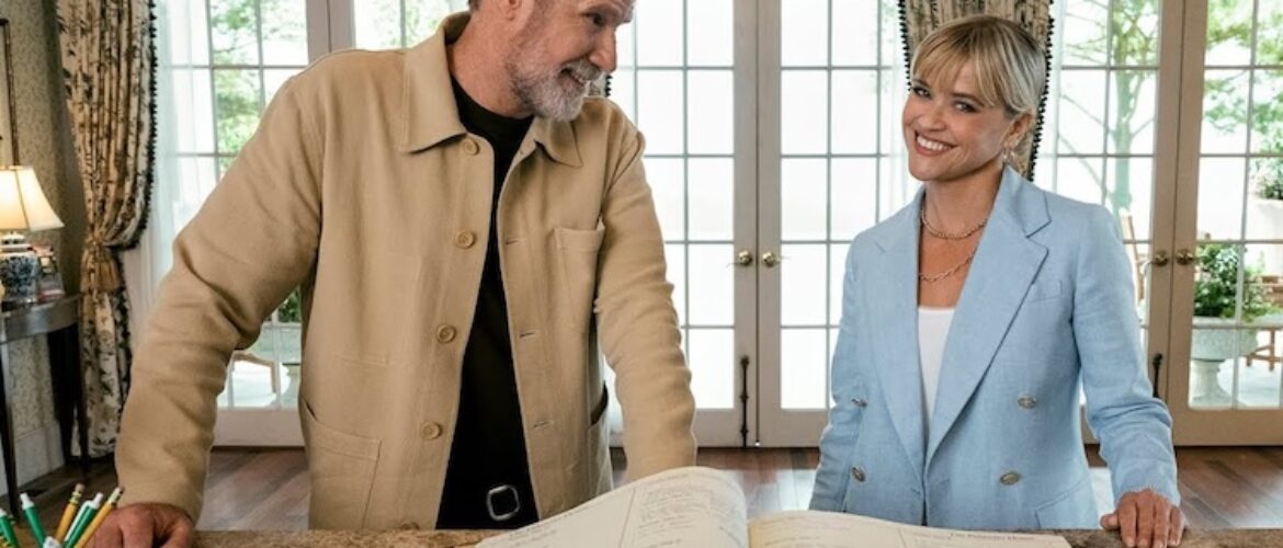 Reese Witherspoon and Will Ferrell in “You're Cordially Invited.”