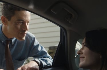 Rami Malek and Rachel Brosnahan in “The Amateur.”