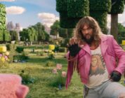 Jason Momoa in “A Minecraft Movie.”