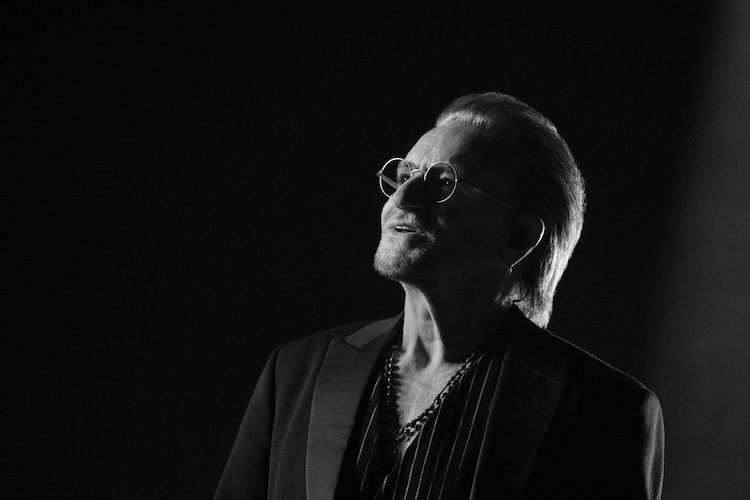 Bono in “Bono: Stories of Surrender,” premiering May 30, 2025 on Apple TV+.