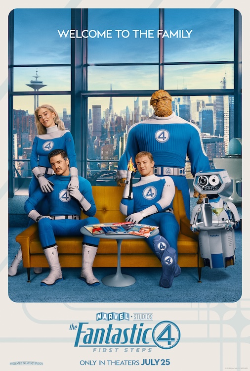 “The Fantastic Four: First Steps” poster