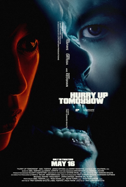 “Hurry Up Tomorrow” poster