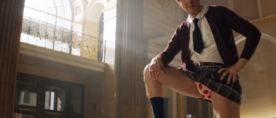 Liam Neeson plays Frank in “The Naked Gun” from Paramount Pictures.