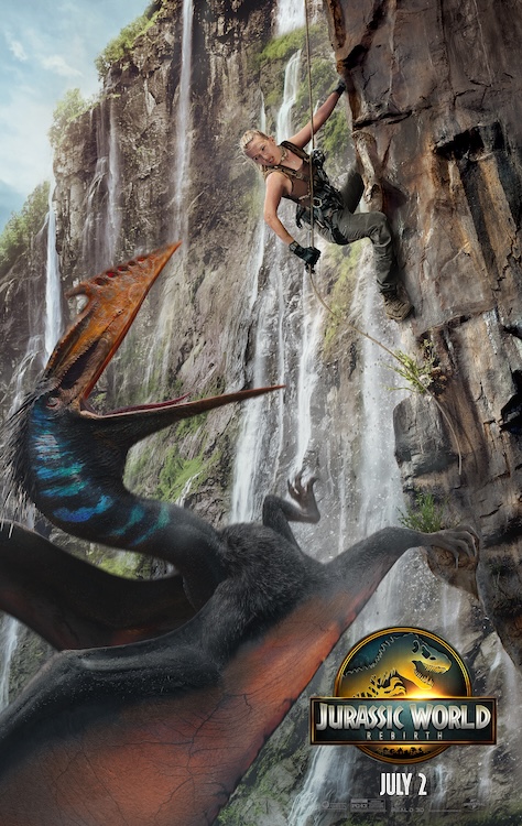 “Jurassic World Rebirth” poster