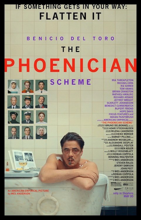 "The Phoenician Scheme" poster