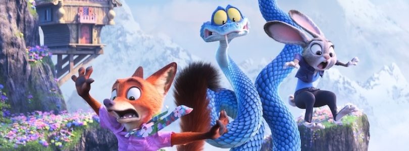 Jason Bateman, Ginnifer Goodwin, and Ke Huy Quan in “Zootopia 2.”