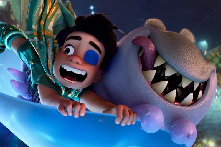 Yonas Kibreab and Remy Edgerly in “Elio.”