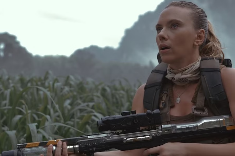 Scarlett Johansson in “Jurassic World: Rebirth.”