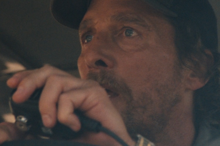 Matthew McConaughey in “The Lost Bus.”