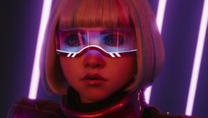 M3GAN in “M3GAN 2.0.”