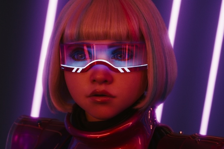 M3GAN in “M3GAN 2.0.”