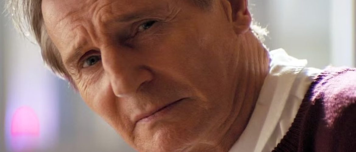 Liam Neeson in “The Naked Gun.”