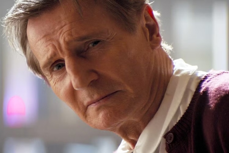 Liam Neeson in “The Naked Gun.”