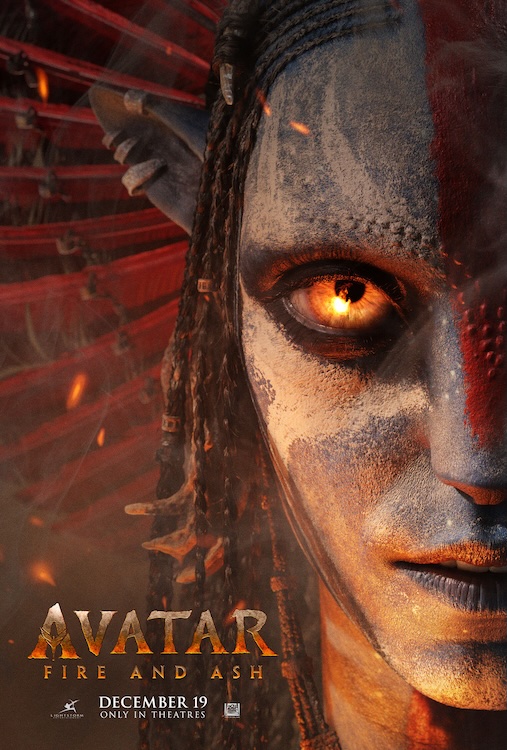 “Avatar: Fire and Ash” poster