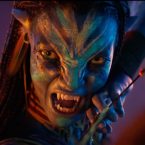 Zoe Saldaña in “Avatar: Fire and Ash.”