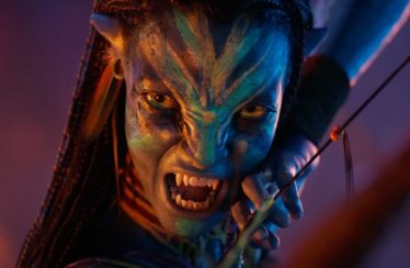 Zoe Saldaña in “Avatar: Fire and Ash.”