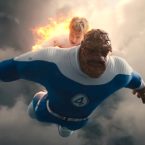 Ebon Moss-Bachrach and Joseph Quinn in “The Fantastic Four: First Steps.”