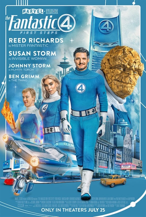 “The Fantastic Four: First Steps” poster