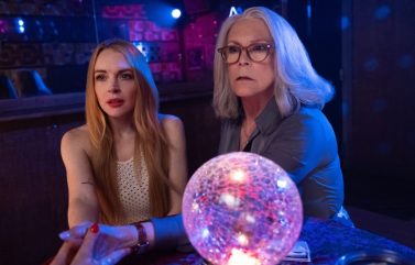 Jamie Lee Curtis and Lindsay Lohan in “Freakier Friday.”