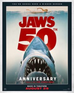 “JAWS 50th” poster