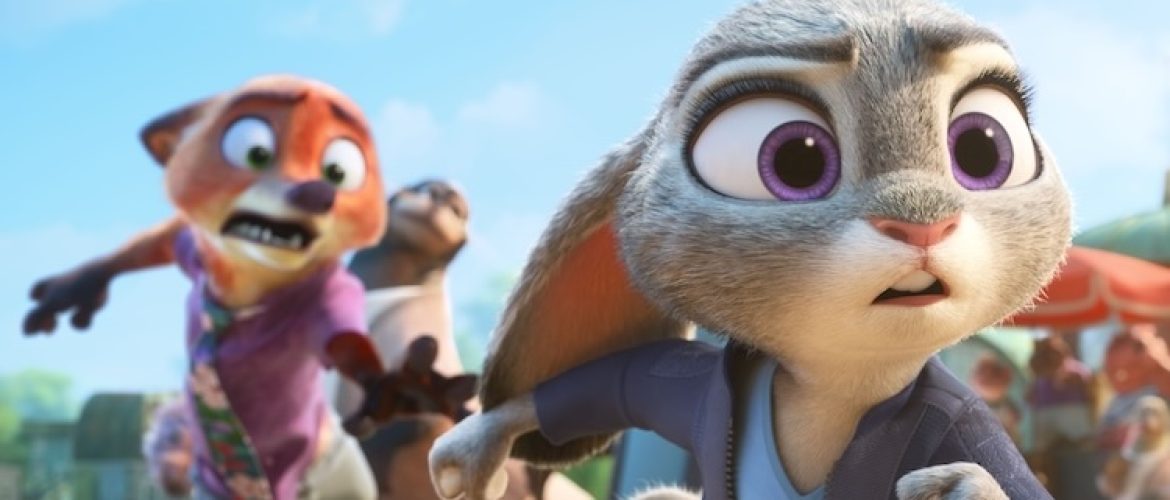 Jason Bateman and Ginnifer Goodwin in “Zootopia 2.”