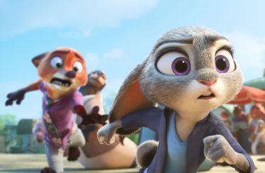 Jason Bateman and Ginnifer Goodwin in “Zootopia 2.”