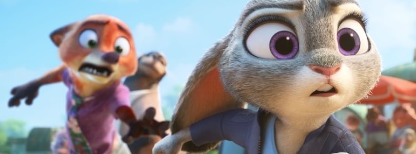 Jason Bateman and Ginnifer Goodwin in “Zootopia 2.”