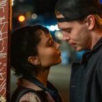 Zoë Kravitz and Austin Butler in “Caught Stealing.
