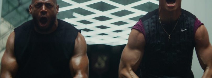 Isaiah White (Marlon Wayans; from left) and Cameron Cade (Tyriq Withers) in HIM, directed by Justin Tipping.