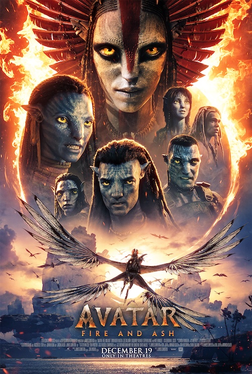 “Avatar: Fire and Ash” poster
