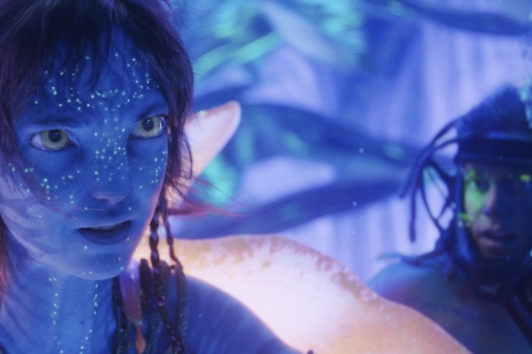 Sigourney Weaver and Jack Champion in “Avatar: Fire and Ash.”