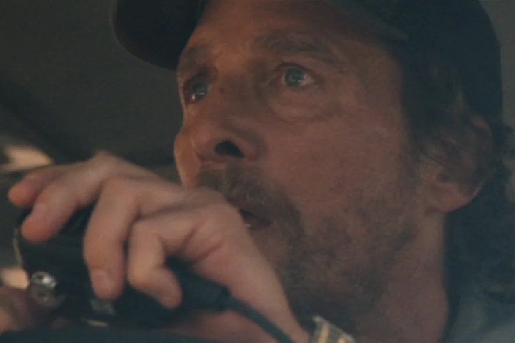 Matthew McConaughey in “The Lost Bus.”