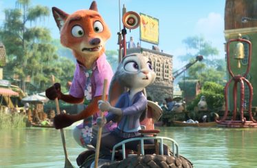 Jason Bateman and Ginnifer Goodwin in “Zootopia 2.”