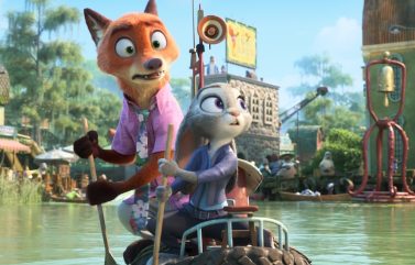 Jason Bateman and Ginnifer Goodwin in “Zootopia 2.”